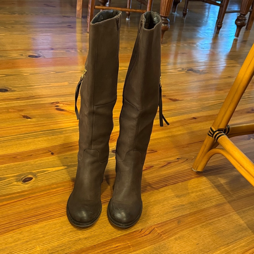 Steve Madden Dark Brown Knee Boots